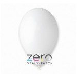 Balónky nafukovací pr. 26 cm, 20 ks (pastel) - bílé