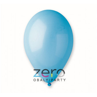 Balónky nafukovací pr. 26 cm, 20 ks (pastel) - sv. modré