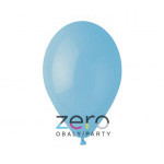 Balónky nafukovací pr. 26 cm, 100 ks (pastel) - dětské modré