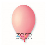 Balónky nafukovací pr. 26 cm, 20 ks (pastel) - růžové