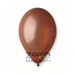 Balónky nafukovací pr. 26 cm, 20 ks (pastel) - hnědé