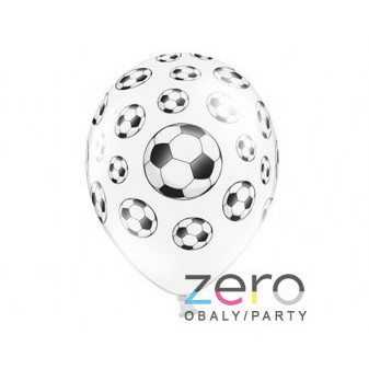 Balónky nafukovací pr. 30 cm (5 ks) - fotbal