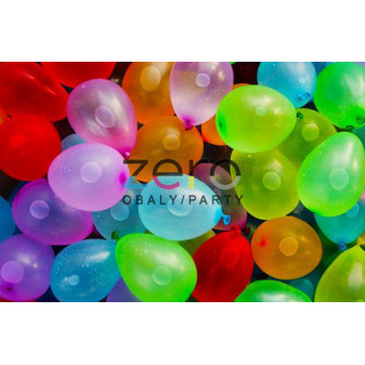 Balónky nafukovací 'vodní bomby' pr. 8 cm (100 ks) - mix