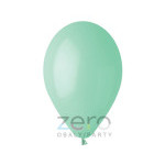 Balónky nafukovací pr. 26 cm, 100 ks (pastel) - mátová zelená