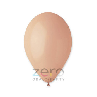 Balónky nafukovací pr. 26 cm, 20 ks (pastel) - mlhavá růžová