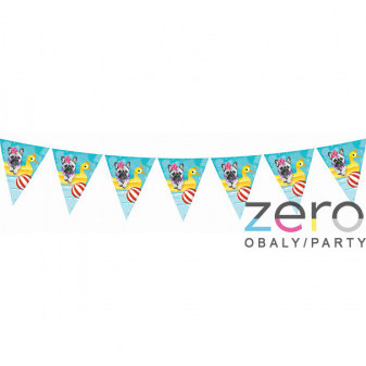 Banner party 'havajská party' 360 cm
