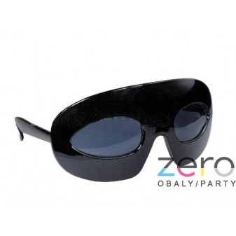 Brýle party 'Zorro' - černé