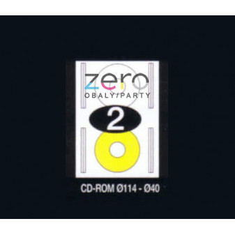 Etikety laserové SMART CD-ROM pr. 114 mm (200 etiket) - bílé
