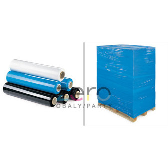 Paletizační (stretch) fólie LLDPE 50 cm/1,7 kg netto (23 µm) - modrá