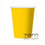 Pohárek (kelímek) nápojový papírový 0,27 l (6 ks) - žlutý