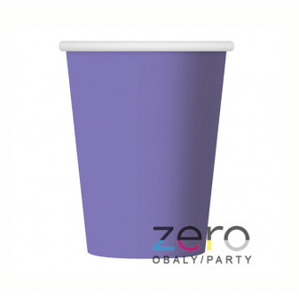 Pohárek (kelímek) nápojový papírový 0,27 l (6 ks) - fialový