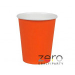 Pohárek (kelímek) nápojový papírový 0,2/0,25 l - oranžový