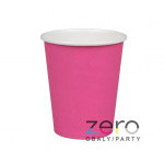 Pohárek (kelímek) nápojový papírový 0,2/0,25 l - růžový