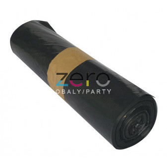 Pytel LDPE 70x110 cm (180 µm) - černý recykl