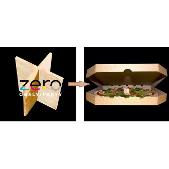 Stojánek dřevěný do pizza krabice (eko)