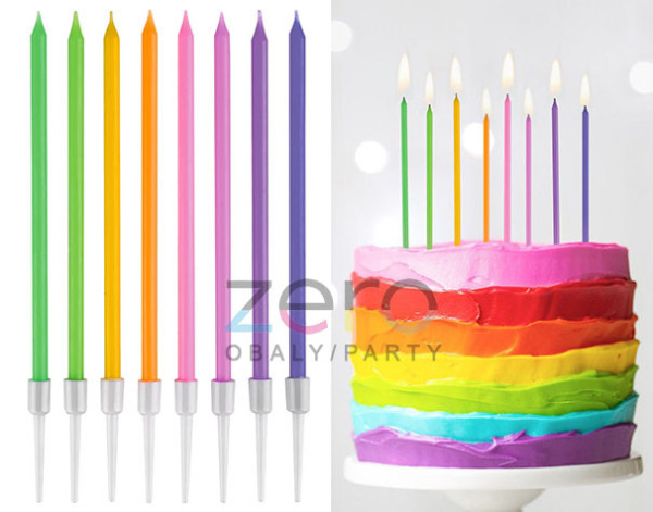 Svíčky na dort