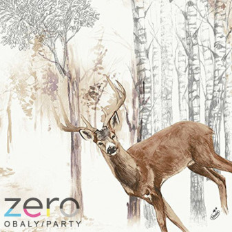 Ubrousky 'Dunilin' 40x40 cm (50 ks) - jelen v lese