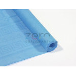 Ubrus papír. damaškový 1,18-1,2 m x 6 m - modrá