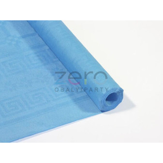 Ubrus papír. damaškový 1,18-1,2 m x 6 m - modrá
